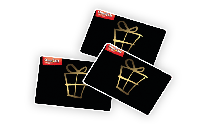 One4all-Geschenkkarten